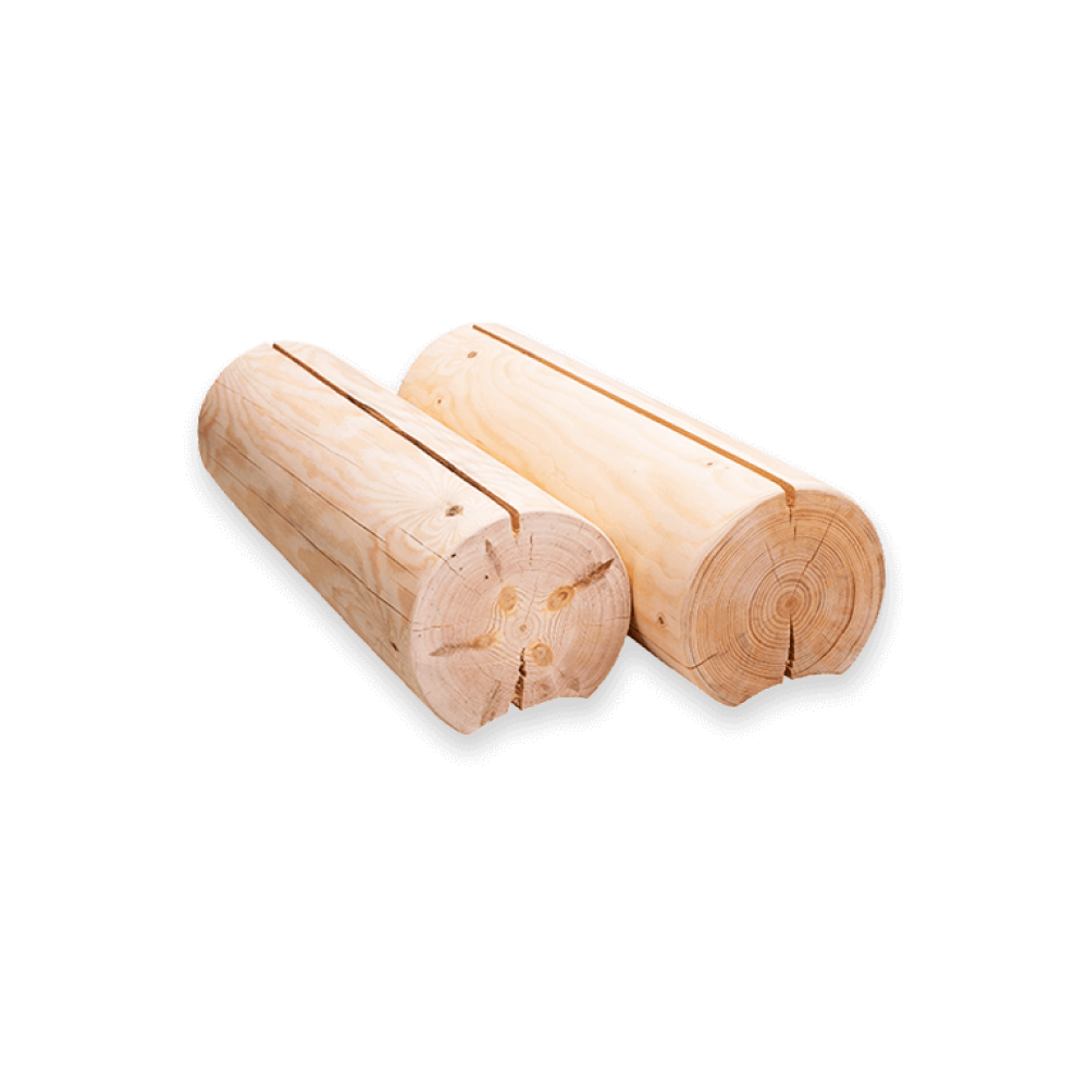 Dumaloq yog‘och (brus / log)