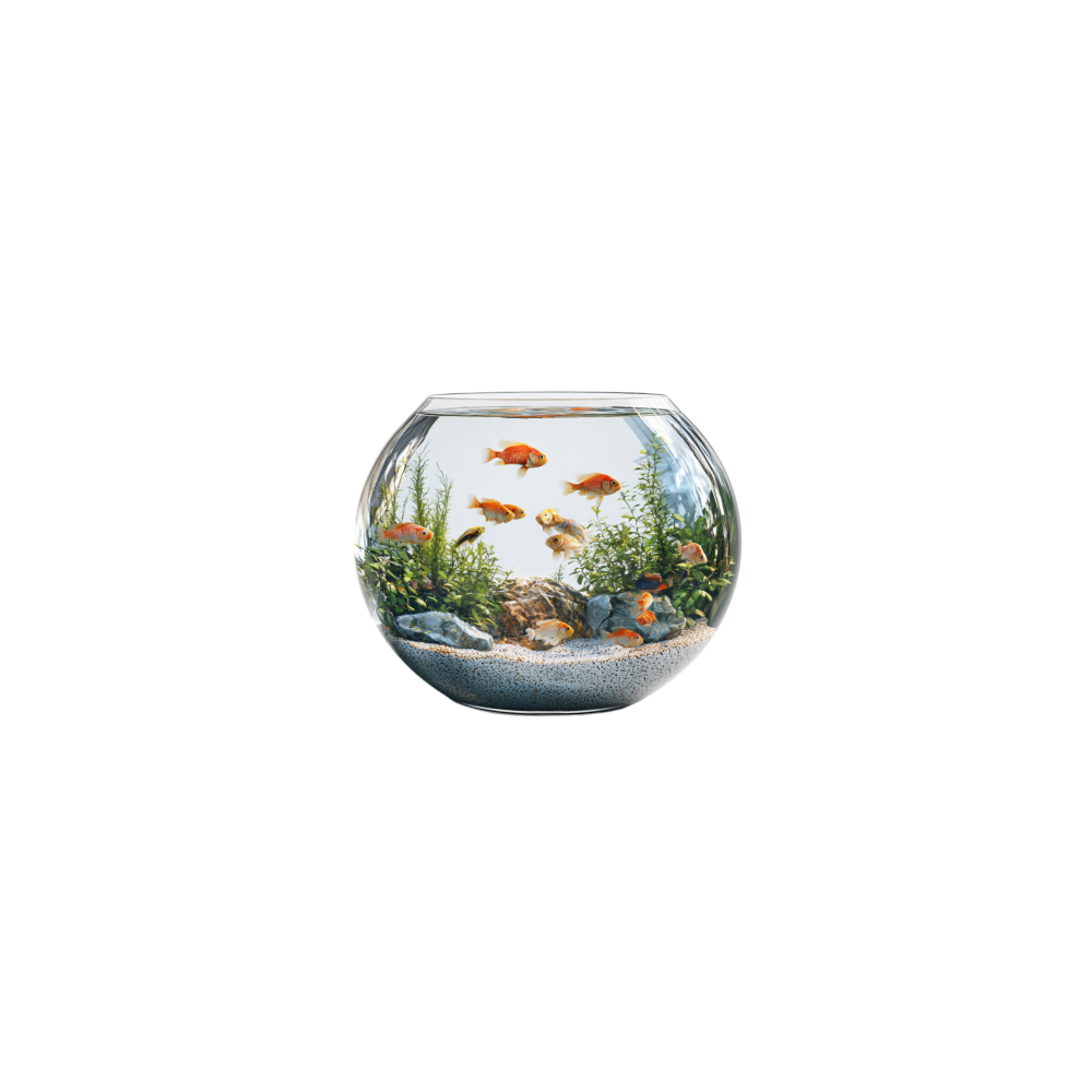 Dumaloq (shar) akvarium