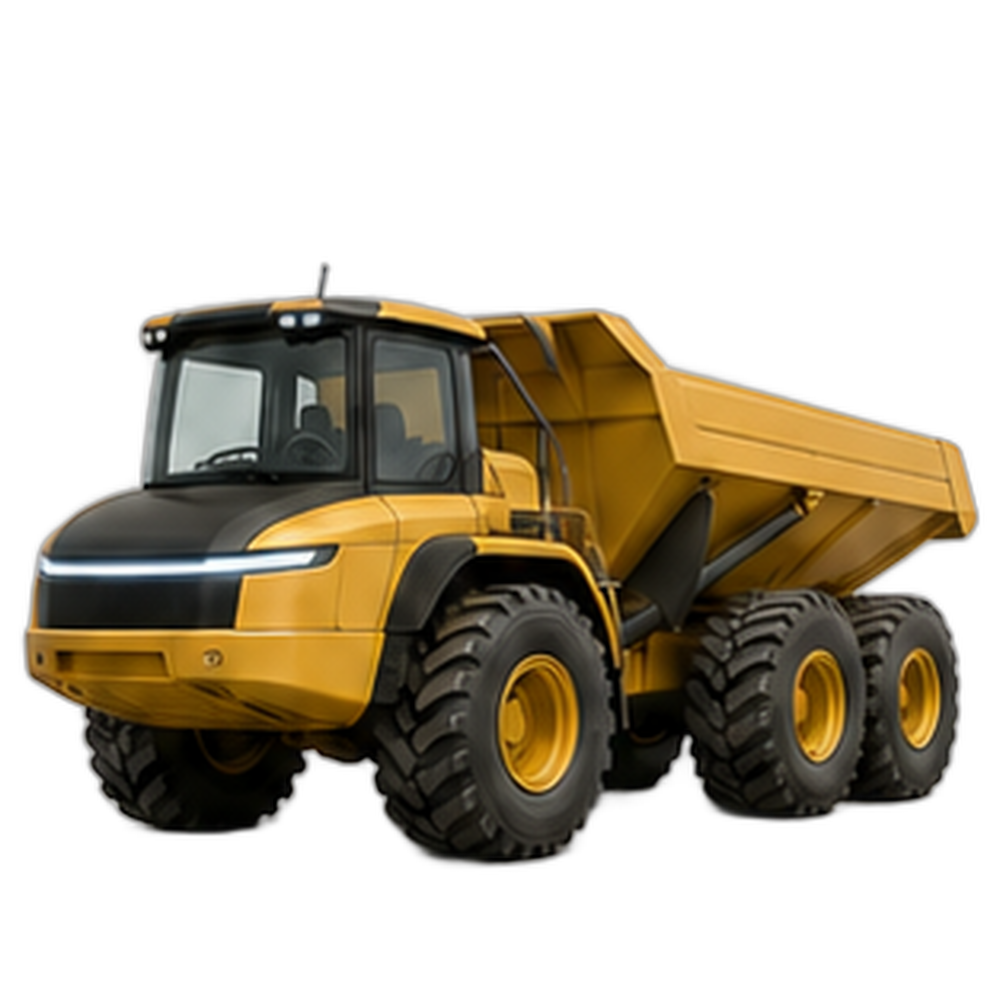 Artikulyatsiyali samosval (articulated dump truck)